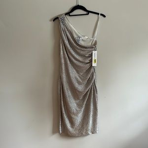 Maggy London One Shoulder Dress